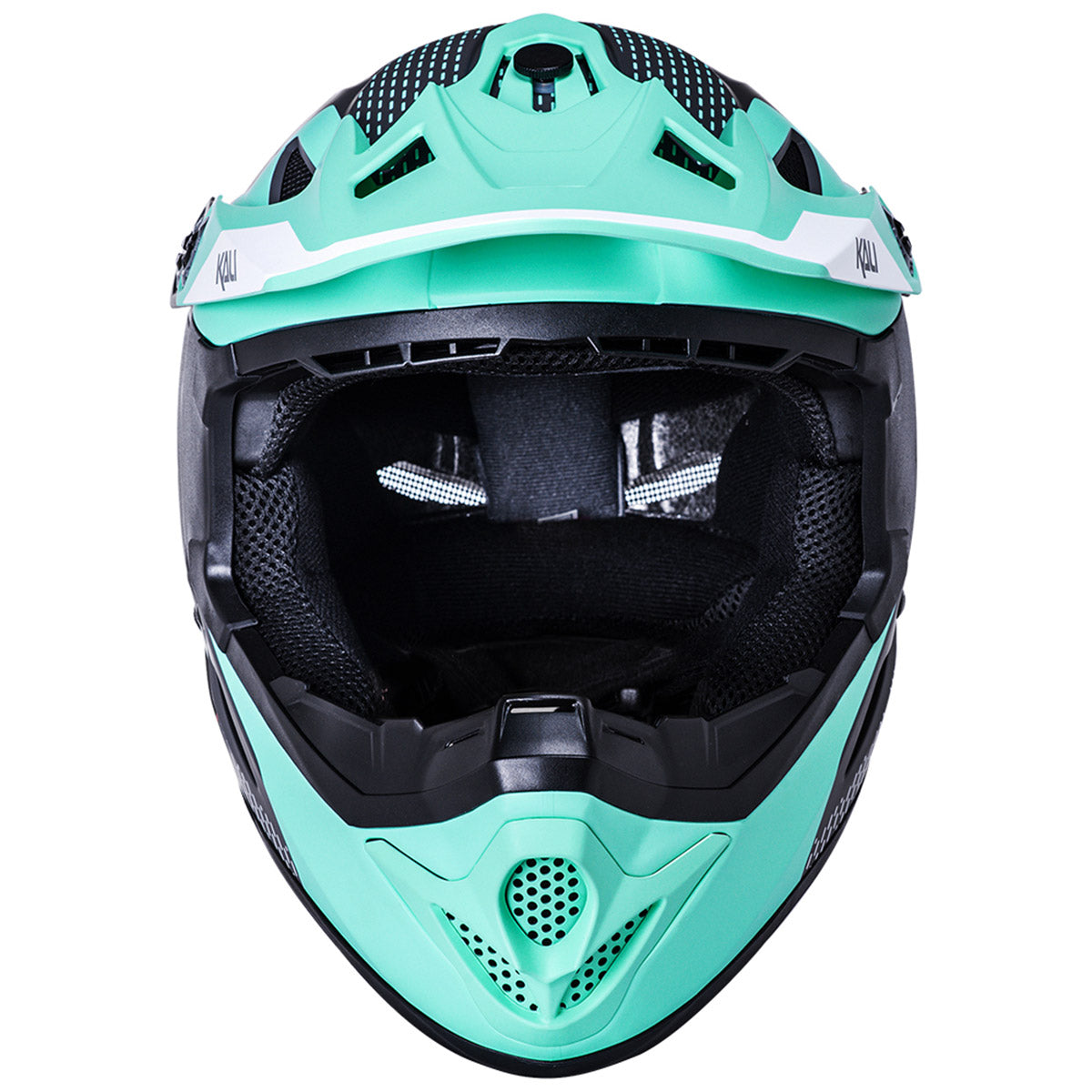 Kali Zoka Full Face Helmet Seafoam/Grey 2021 | Man Firth Electric